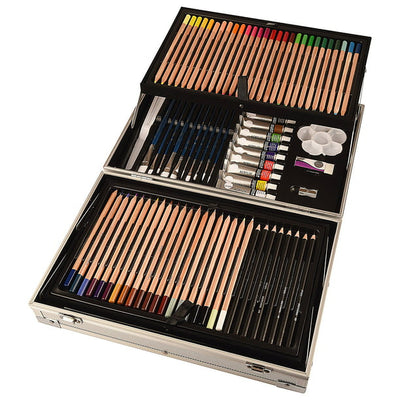 Simply Artist Kit, Multi Medium, 122 Pieces