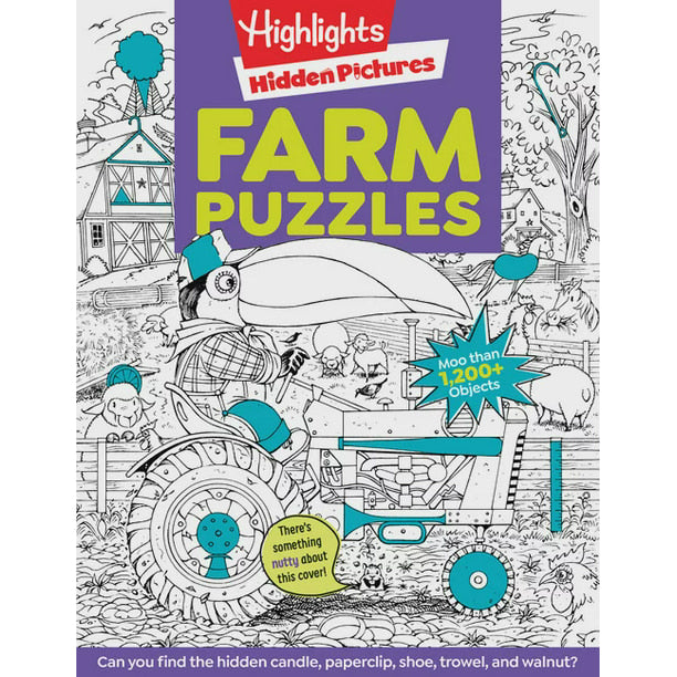 Hidden Pictures: Farm Puzzle (Paperback)