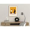 Retro Nineties Fiction Posters for Room Decor, Unframed