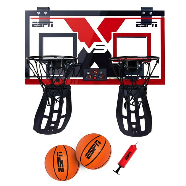 Basketball Game for 2 Players with Accessories, Red/Black