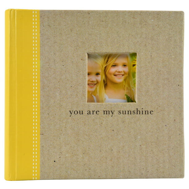"You are my Sunshine" Photo Album - Holds 80 4" x 6" Photos