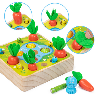 Carrot Educational Toys Size Sorting Puzzle for Kids