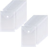 Pack of 24 Large Clear Storage Bags for Dies and Stamps