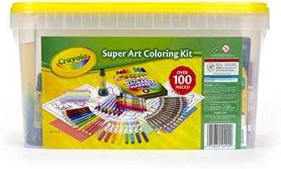 Art Kit for Coloring, Craft Supplies Over 100 Pieces