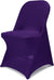 10 Pack Universal Chair Covers, (Purple)