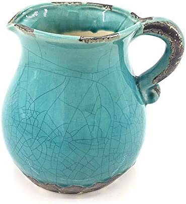 Blue modern vase, antique design, Blue