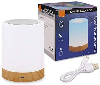 Night table lamp with touch sensor