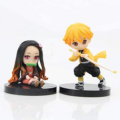 Set of 6 Demon Slayer figures, 3 inches