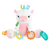 Plush Toy, Unicorn, Rattle, Rings, 9.1 x 6.43 x 9.3 inches