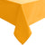 Solid Orange Yellow Square Tablecloth, 54" x 54"