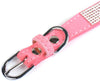 Crystal Dog Collar with Bow, 11-13 inch, Pink