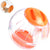 Running Ball Multi-Size Crystal (orange a), 6 inch