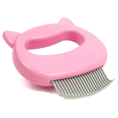 pet cleaning brush, 1pc, pink