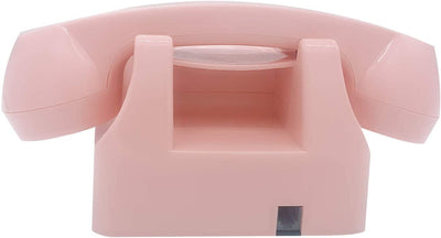 Retro Corded Landline Phone (Pink)