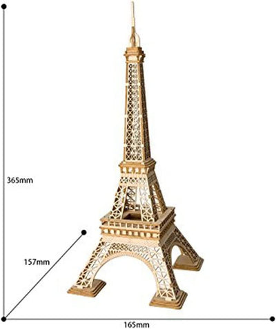 3D wooden puzzle Wooden Eiffel Tower