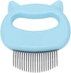 Pet comb massager, blue