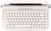 Retro Bluetooth Typewriter Keyboard with Integrated Stand