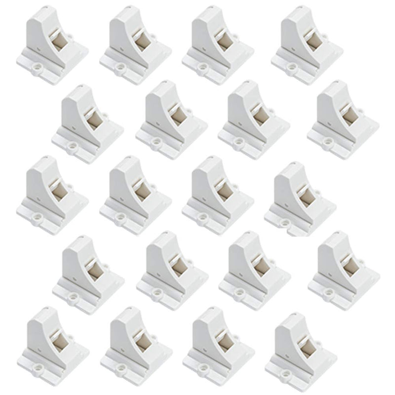 Magnetic Childproof Cabinet Locks, Easy Install Adhesive, 20 Count