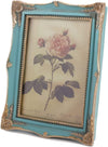 Vintage Picture Frame 5x7, (Antique blue)