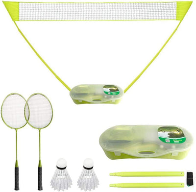 badminton kit, 21 pieces (yellow)