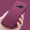 Mobile phone case Matte finish Grip coating, Colour: Red wine