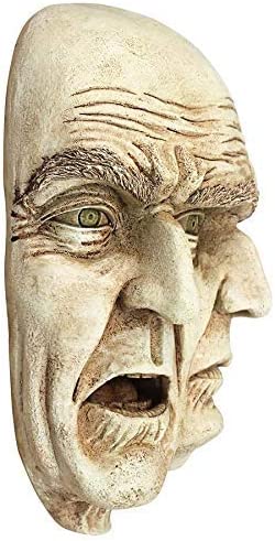 Faces of a Nightmare Gothic Wall Sculpture