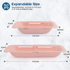 Collapsible Colander for Kitchen, Color: 3#Pink