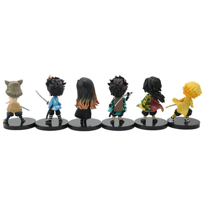 6 pieces Demon Slayer, minifigures