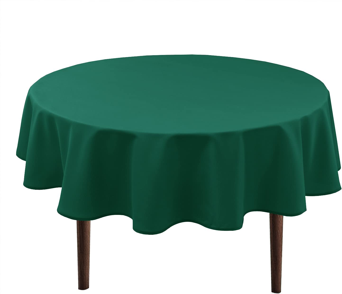 60 Inch Round Tablecloth (Olive Green Color)