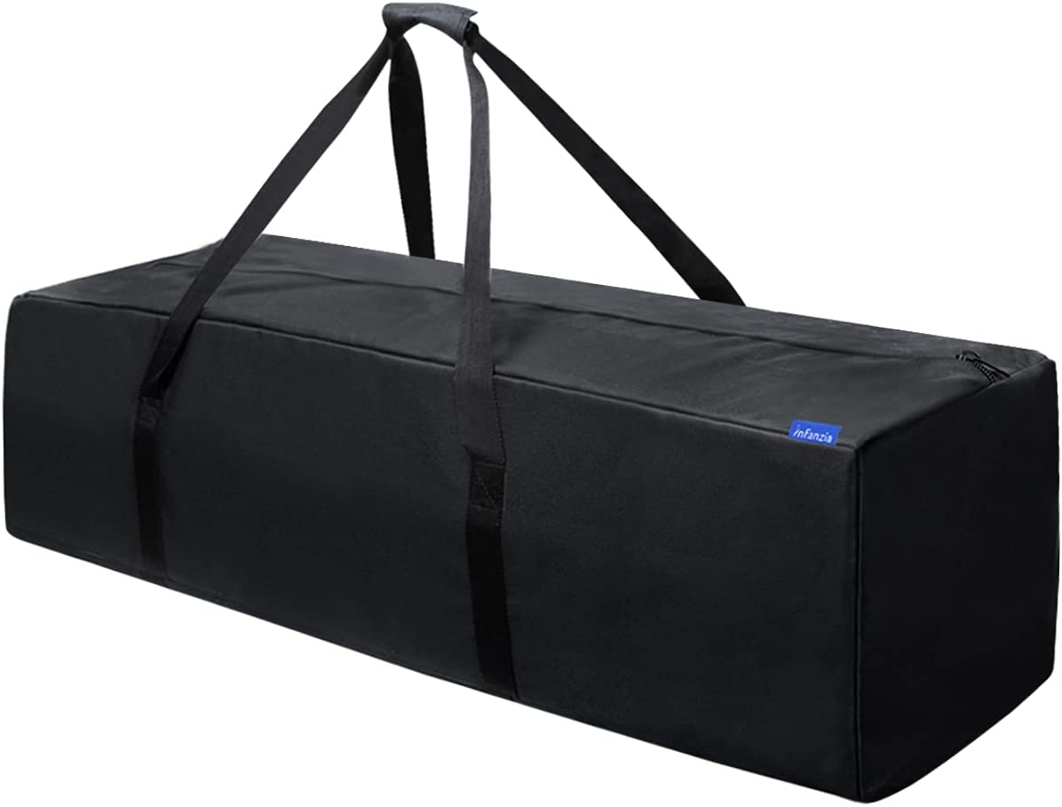 45" Zip Travel Sports Gear Bag - Black