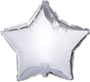 50pcs, 18inch Star Shaped Foil Balloon Multicolor