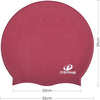 Extra large swimming cap for women and men, (red)