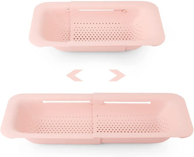 Collapsible Colander for Kitchen, Color: 3#Pink