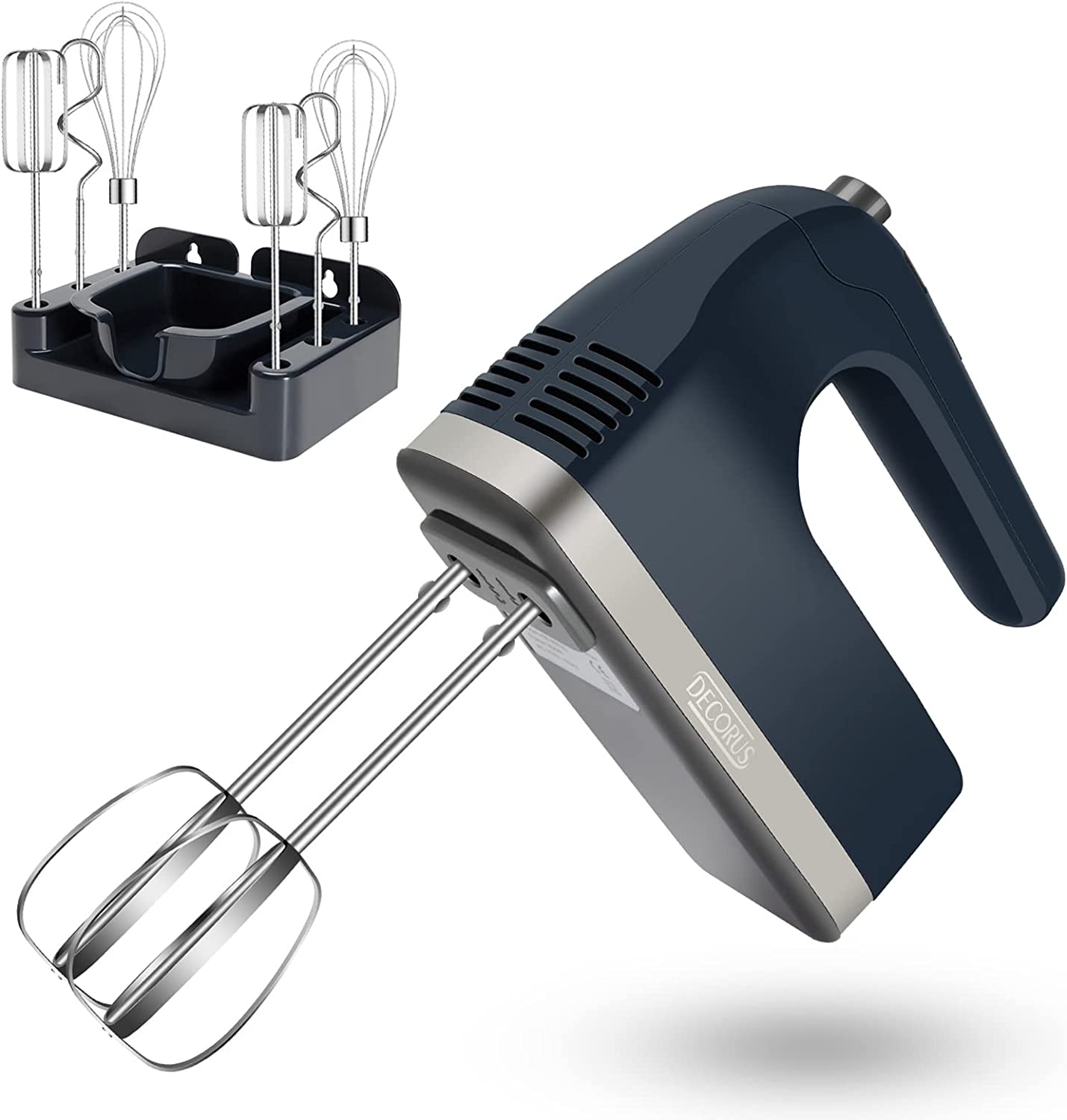 Hand Mixer Electric, 400 watts, 8.5 x 7.64 x 6.81 inches