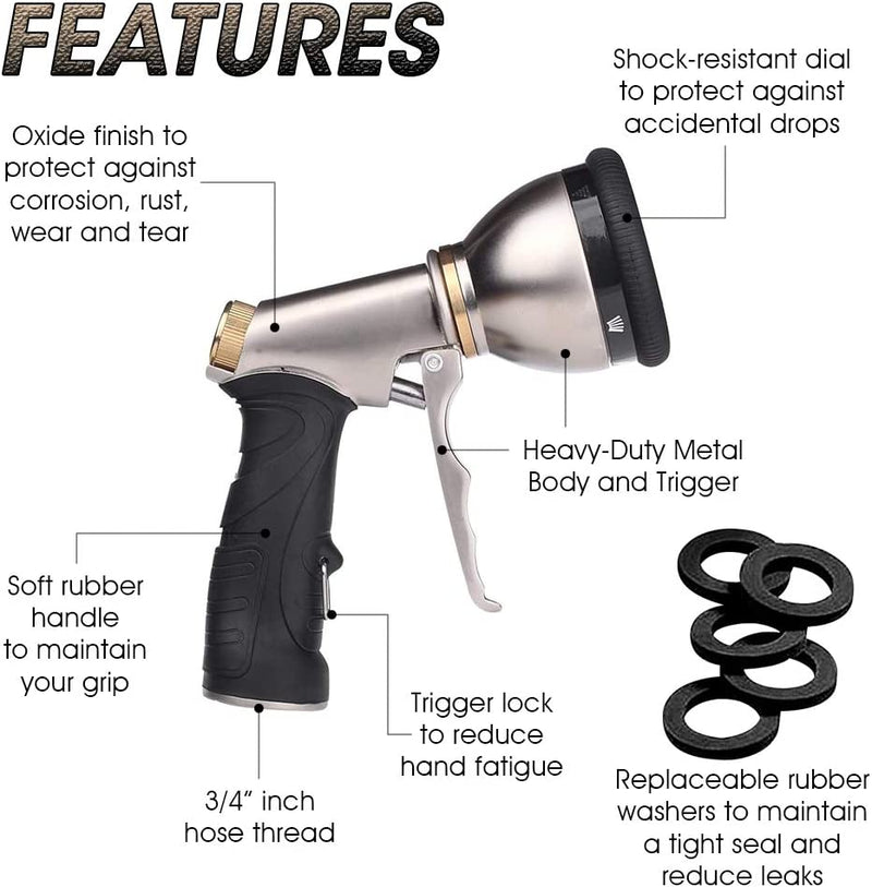 Garden Hose Nozzle Sprayer