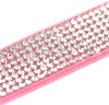 Crystal Dog Collar with Bow, 11-13 inch, Pink