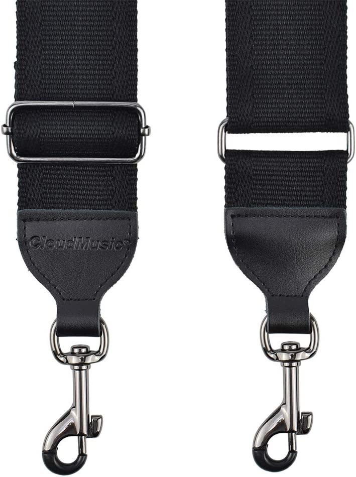 Guitar Strap for Handbag, (Black)