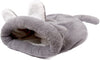 Self-Heating Kitten Sleeping Bag, 20in x 22in - Gray