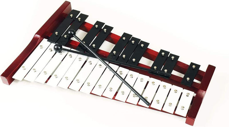 Red Wood Soprano Xylophone, 25 keys, 16" x 11"