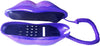 Corded lip landline phone (purple)