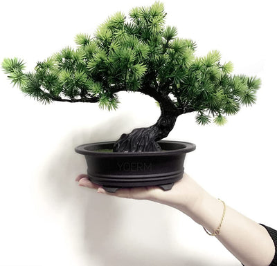 Artificial Bonsai Tree Japanese Juniper Fake Plants