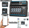 Wireless audio mixer,4 channel