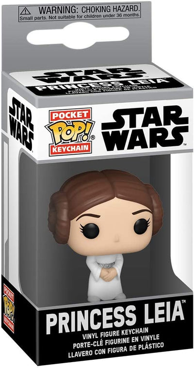 Keychain: Star - Princess Leia, Multicolour, Standard