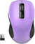 Wireless Mouse for Laptop, 3 Adjustable , 6 Button, Pure Purple