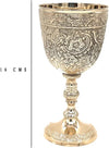 Vintage Goblet Embossed Goblet, 6 Inch