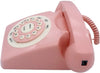 Retro Corded Landline Phone (Pink)