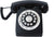 Classic old fashion phone (black)