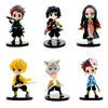 6 pieces Demon Slayer, minifigures