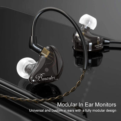 Monitors In-Ear Headphones, (Dark Brown)