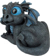 Collectible Dragon Figurine with Birth Certificate,Sapphire style